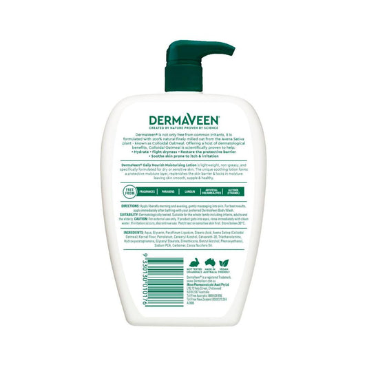 DermaVeen Daily Nourish Moisturising Lotion - 500mL