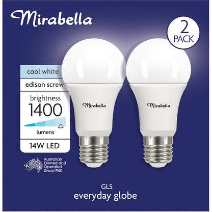 Mirabella Gls Es 14W1400L 4000K Cw 2 pack