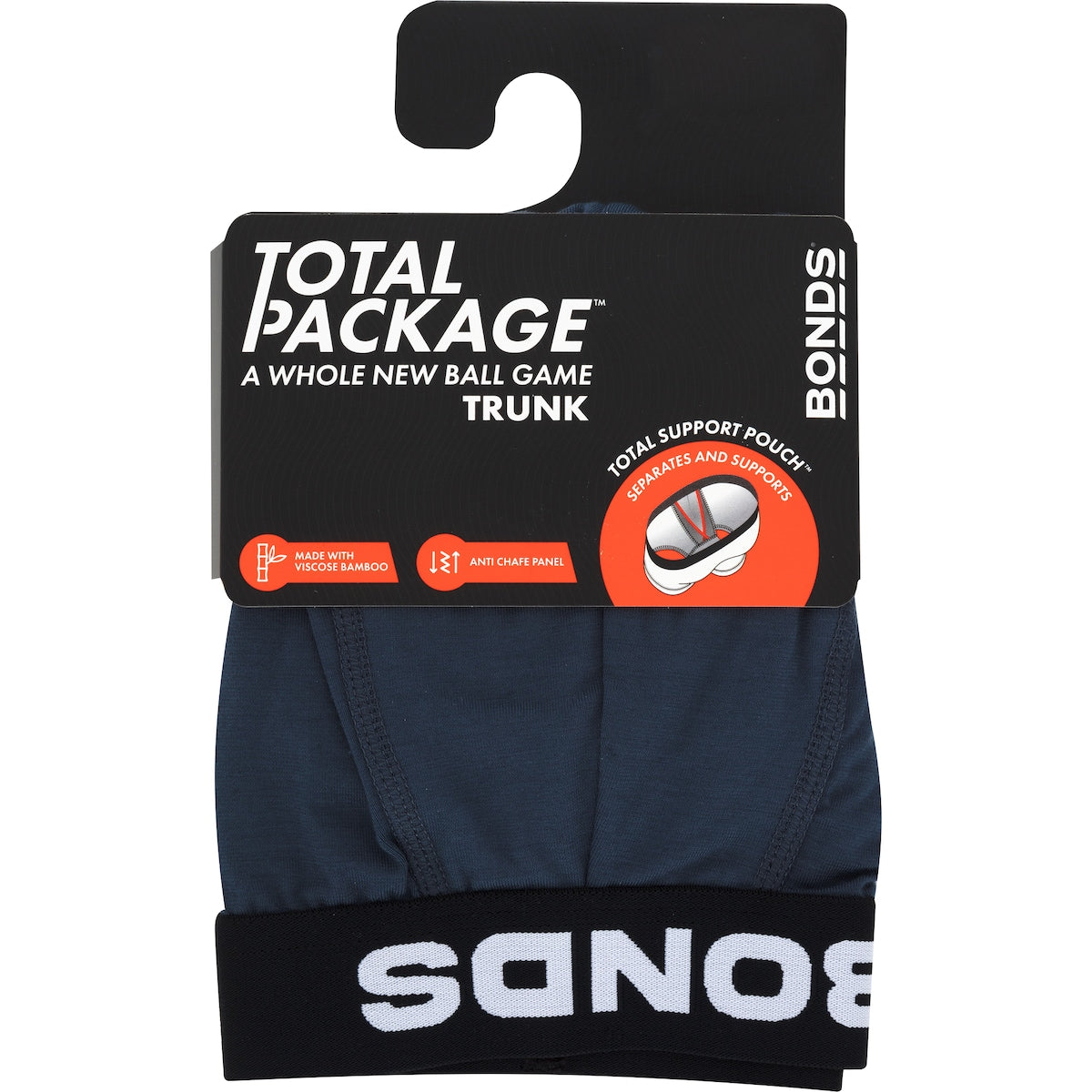 Bonds Mens Total Package Trunk Medium Assorted Each