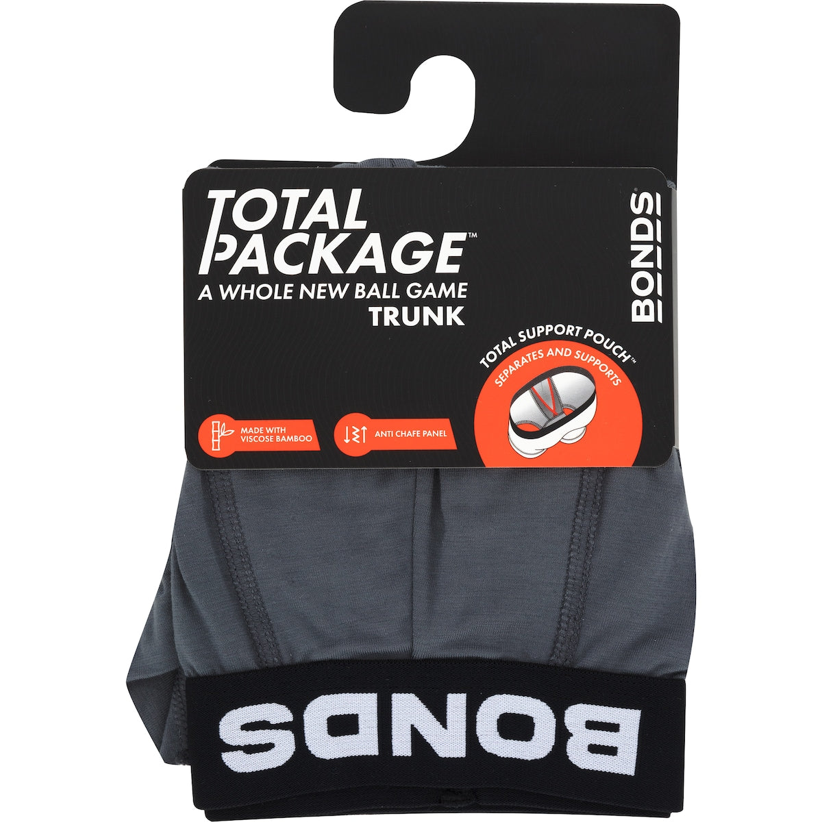 Bonds Mens Total Package Trunk Medium Assorted Each