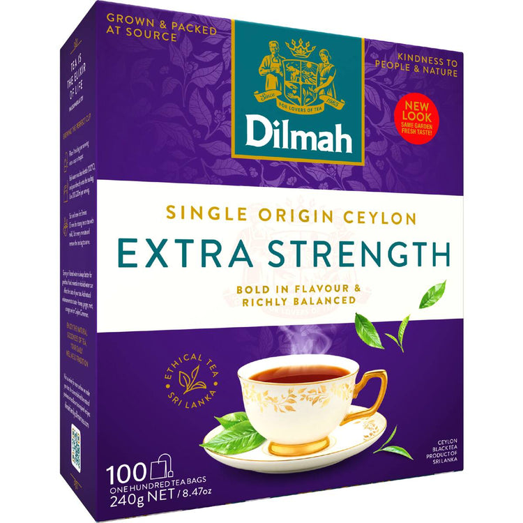 Dilmah Extra Strength Tea Bags 100 Pack