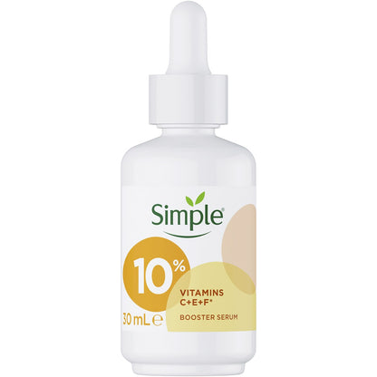 Simple 10% Vitamins c, e & f Booster Serum 30ml