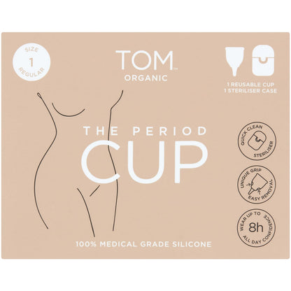 Tom Organic The Period Cup Size 1 Regular Each