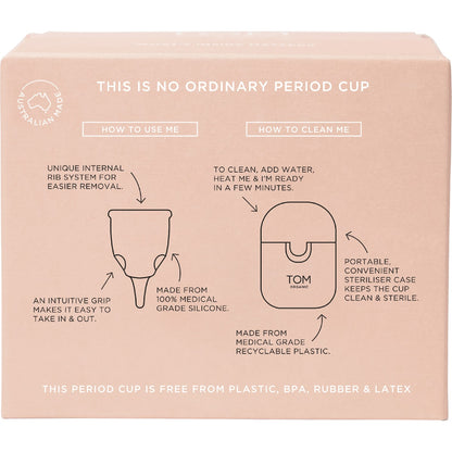 Tom Organic The Period Cup Size 1 Regular Each
