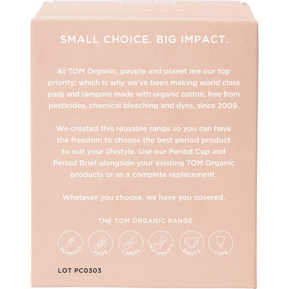 Tom Organic The Period Cup Size 1 Regular Each
