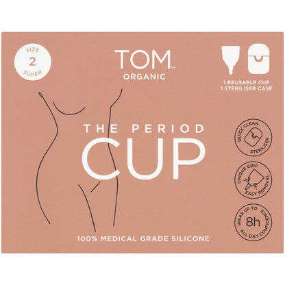 Tom Organic The Period Cup Size 2 Super Each
