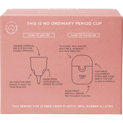 Tom Organic The Period Cup Size 2 Super Each