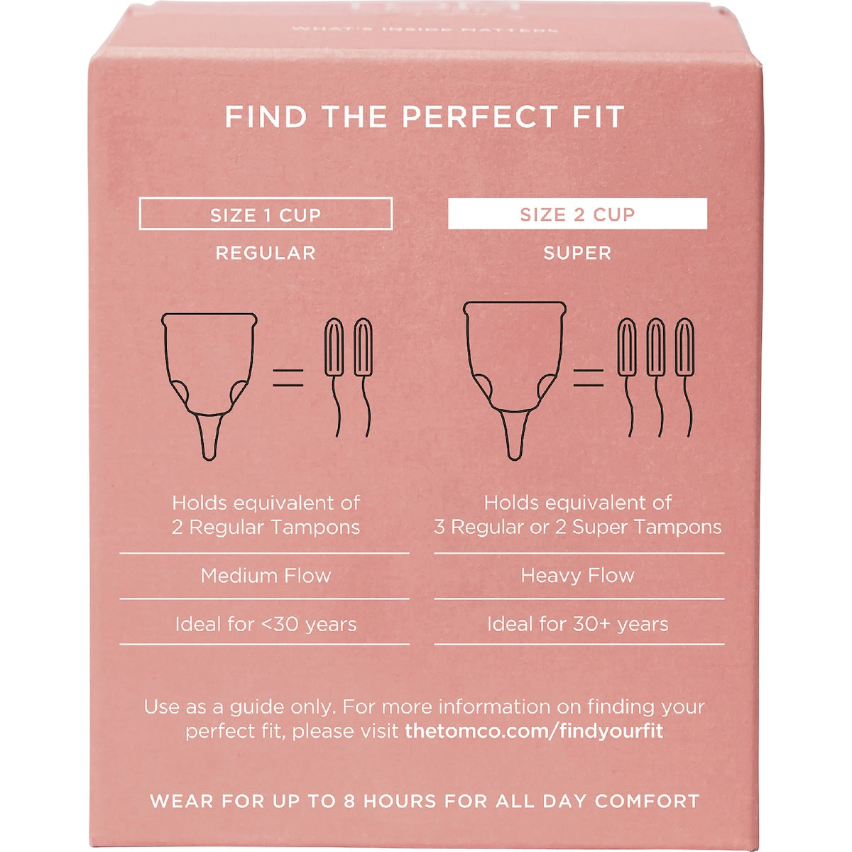 Tom Organic The Period Cup Size 2 Super Each