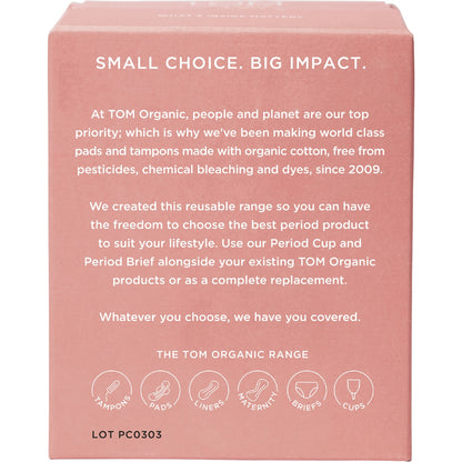 Tom Organic The Period Cup Size 2 Super Each