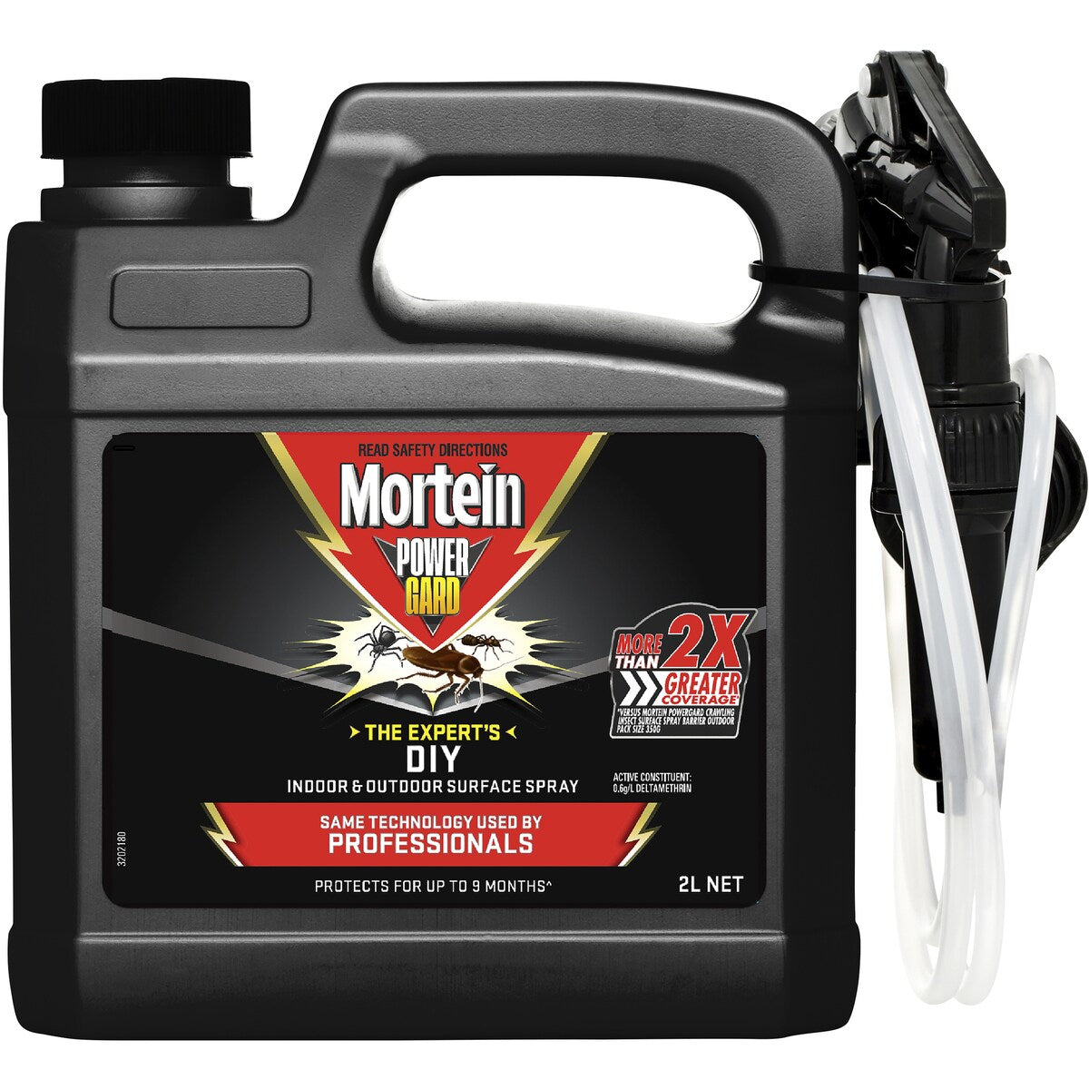 Mortein Powergard DIY Indoor & Outdoor Insect Surface Spray 2L