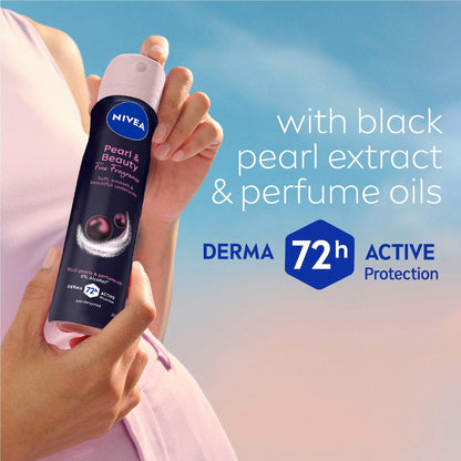 Nivea Black Pearl & Beauty Antiperspirant Deodorant 250ml