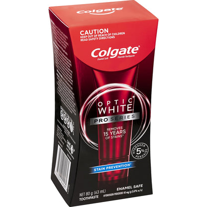 Colgate Teeth Whitening Toothpaste Optic White Pro Series Teeth 80g
