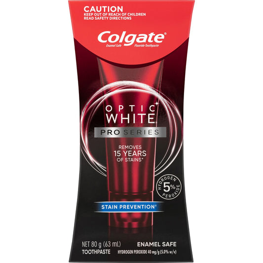 Colgate Teeth Whitening Toothpaste Optic White Pro Series Teeth 80g