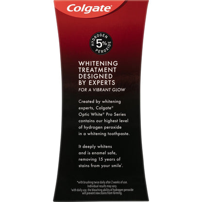 Colgate Teeth Whitening Toothpaste Optic White Pro Series Teeth 80g