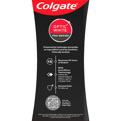 Colgate Teeth Whitening Toothpaste Pro Optic White Stain Prevention 80g