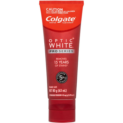 Colgate Teeth Whitening Toothpaste Optic White Pro Series Teeth 80g