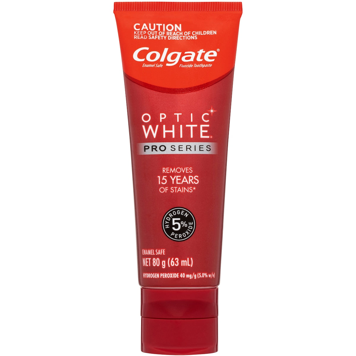 Colgate Teeth Whitening Toothpaste Pro Optic White Stain Prevention 80g