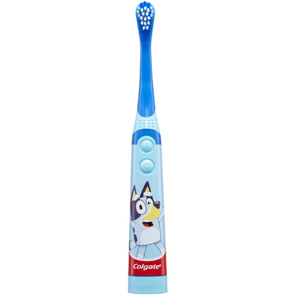Colgate Kids Toothbrush Battery Sonic Bluey Extra Soft For 3+ Years Each