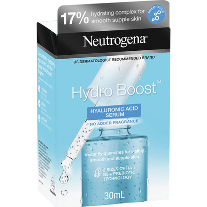 Neutrogena Hydro Boost Hyaluronic Acid Face Serum 30ml