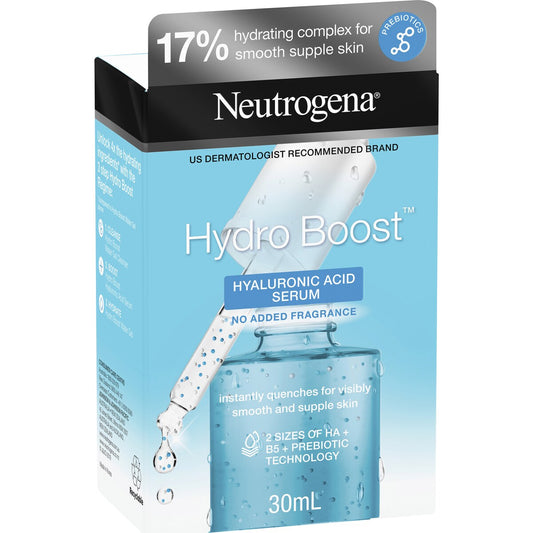 Neutrogena Hydro Boost Hyaluronic Acid Face Serum 30ml