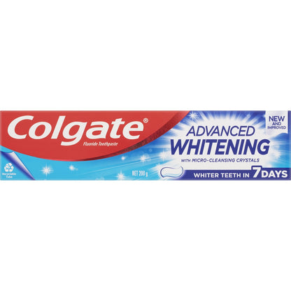 Colgate Advanced Whitening Toothpaste 200g