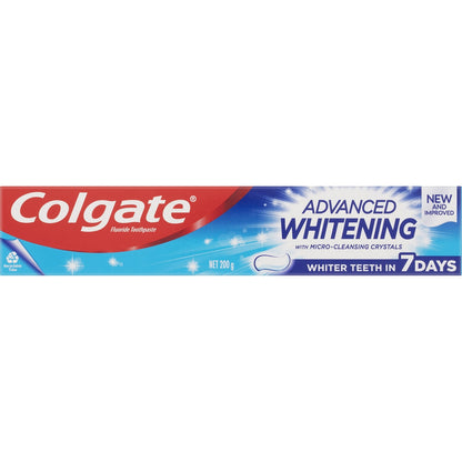 Colgate Advanced Whitening Toothpaste 200g
