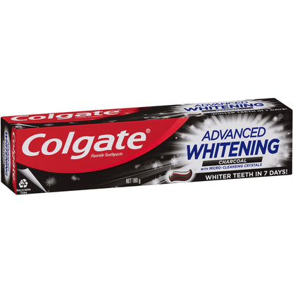 Colgate Advanced Whitening Toothpaste Charcoal 180g