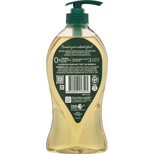 Palmolive Body Wash Shower Gel Luminous Oils Macadamia Peony 750ml