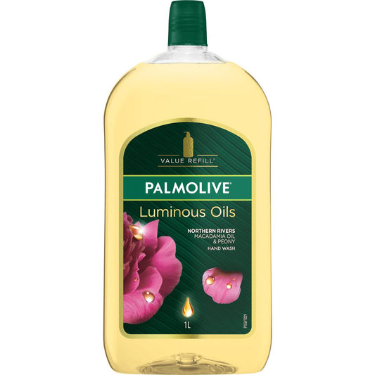 Palmolive Hand Wash Refill Peony & Macadamia Oil 1l
