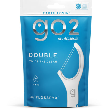 Go2 Dentagenie Double Floss Picks 35 Pack