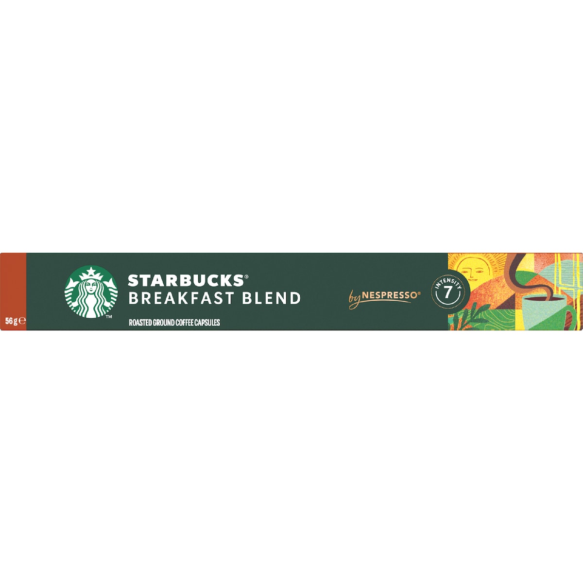 Starbucks By Nespresso Breakfast Blend Coffee Pods 10 Pack
