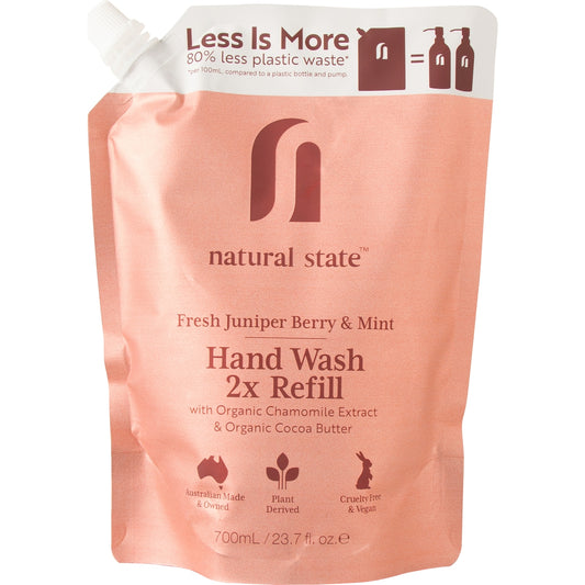 Natural State Fresh Juniper Hand Wash Refill 700ml