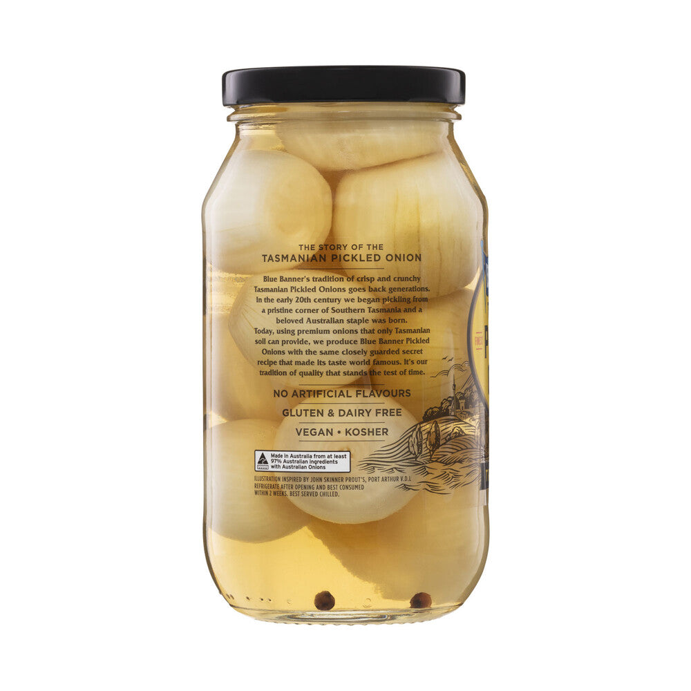 Blue Banner Pickled Onions - 525g