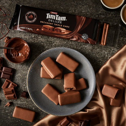 Arnotts Tim Tam Deluxe Decadent Triple Choc Biscuits 175g