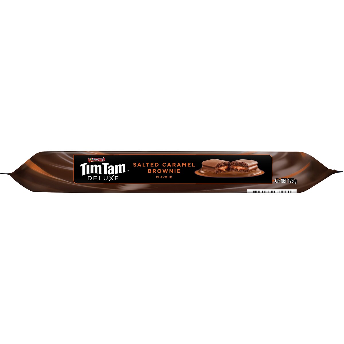 Arnott's Tim Tam Deluxe Salted Caramel Brownie Chocolate Biscuits 175g