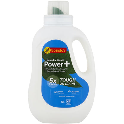 Bosisto's Laundry Liquid Power+ With Australian Eucalyptus Oil 1.2l