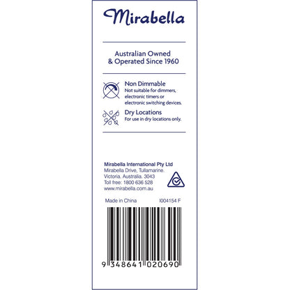 Mirabella LED Stick T45 11W 1055lm Edison Screw Warm White Globe each