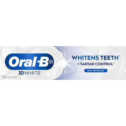Oral-b 3d White Enamel Strong Whitening Toothpaste 110g