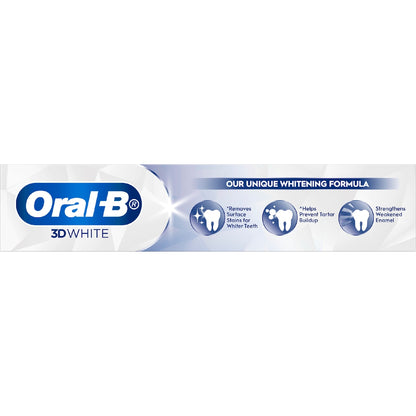 Oral-b 3d White Enamel Strong Whitening Toothpaste 110g
