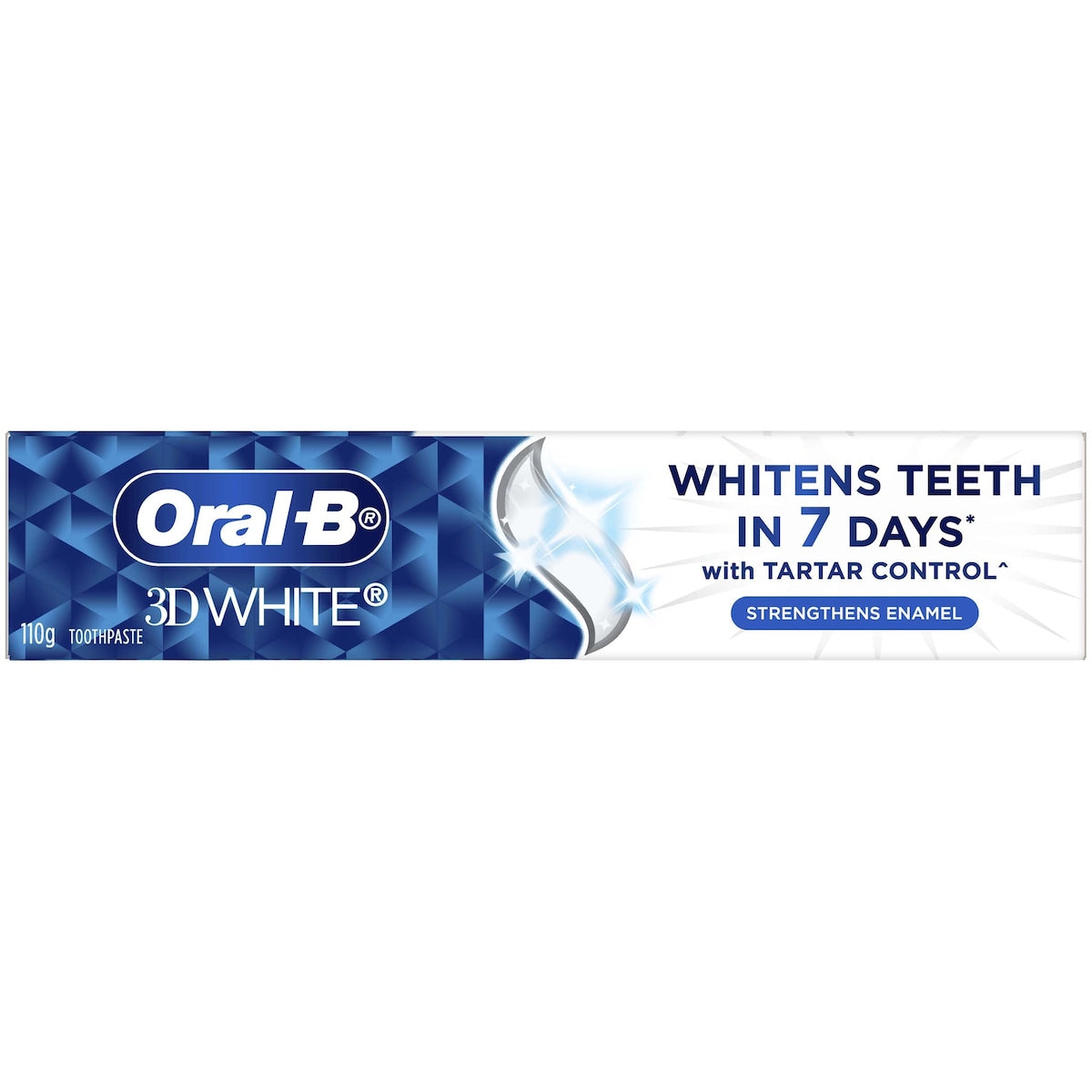 Oral-b 3d White Enamel Strong Whitening Toothpaste 110g