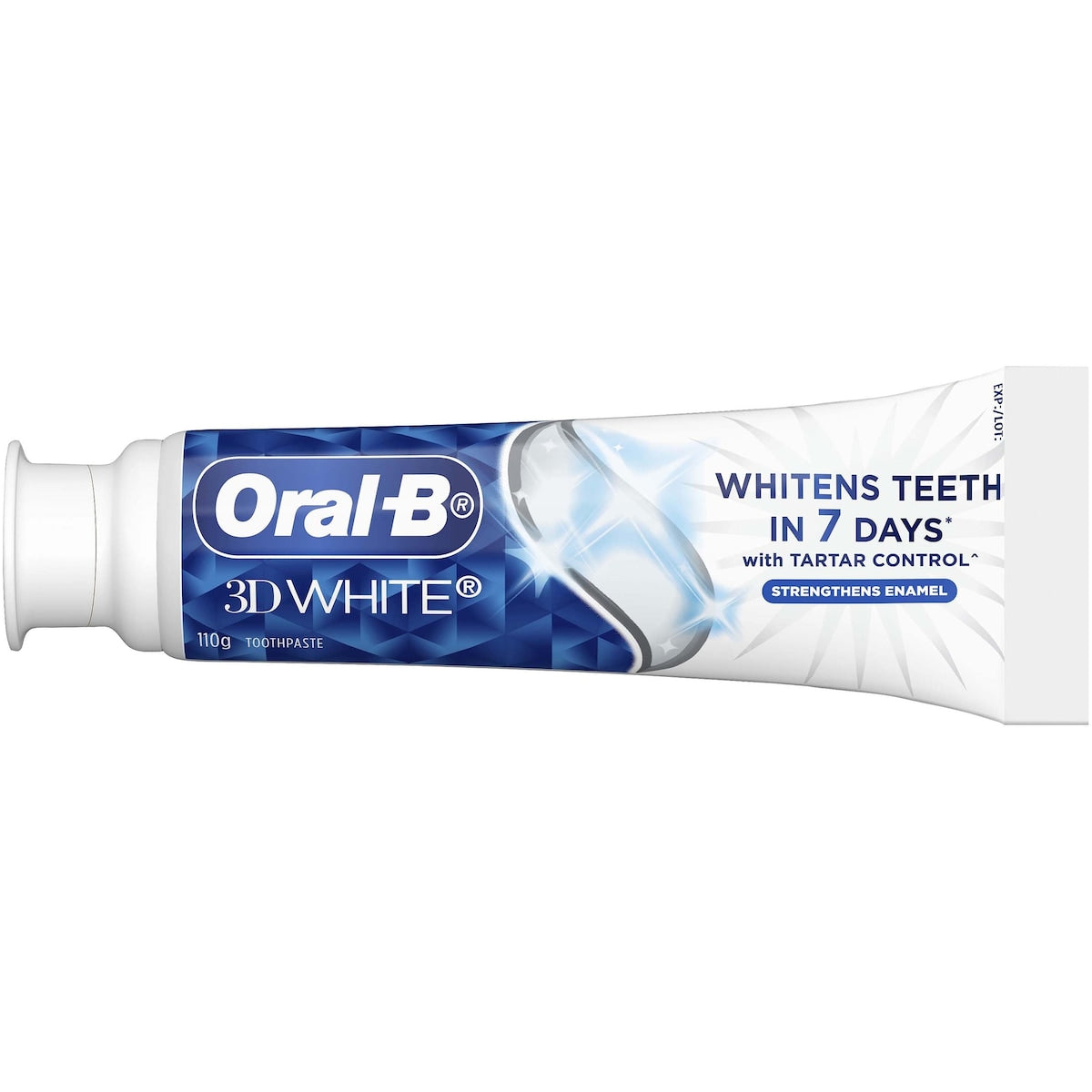Oral-b 3d White Enamel Strong Whitening Toothpaste 110g