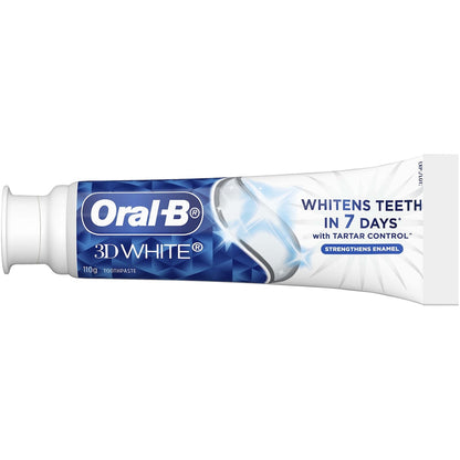 Oral-b 3d White Enamel Strong Whitening Toothpaste 110g