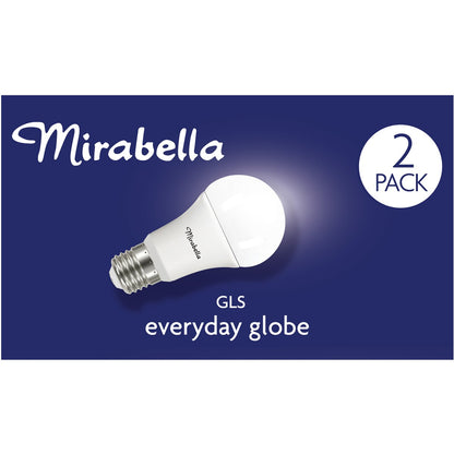 Mirabella Gls Es 11W 1000Lm 4000K Cw 2 pack