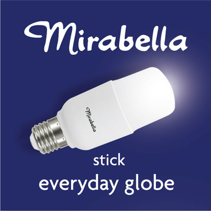 Mirabella LED Stick T45 11W 1055lm Edison Screw Cool White Globe each