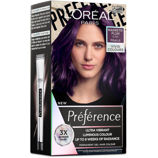 Loreal Preference Ultra Vibrant Magentic Plum Hair Colour Each