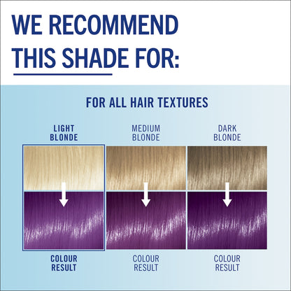Schwarzkopf Live Colour Hair Dye Semi Permanent Magnetic Purple Each
