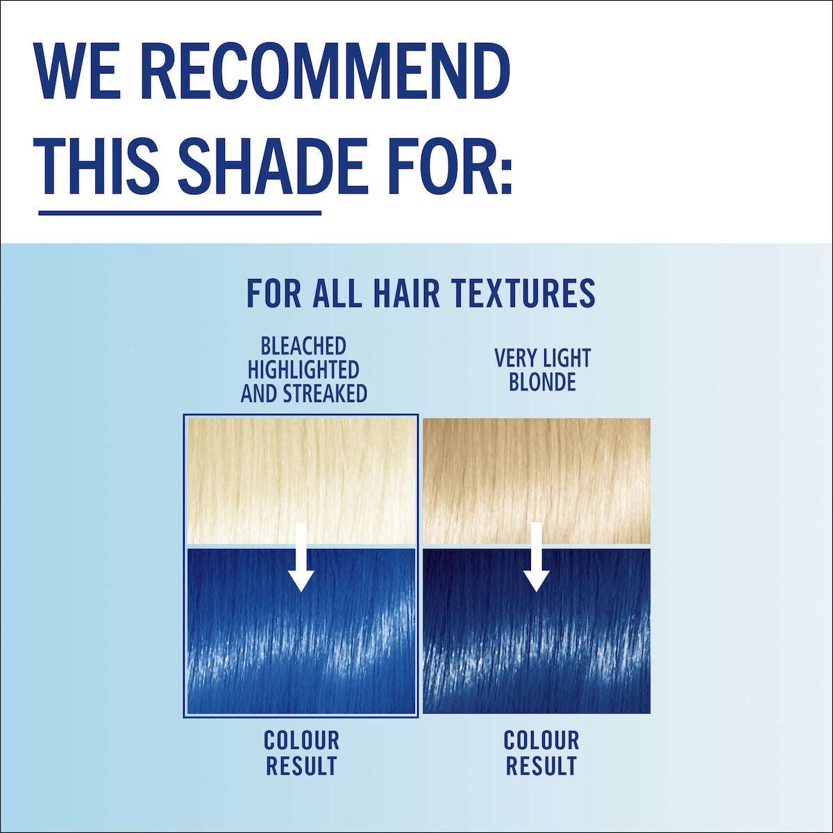 Schwarzkopf Live Colour Hair Dye Semi Permanent Electric Blue Each