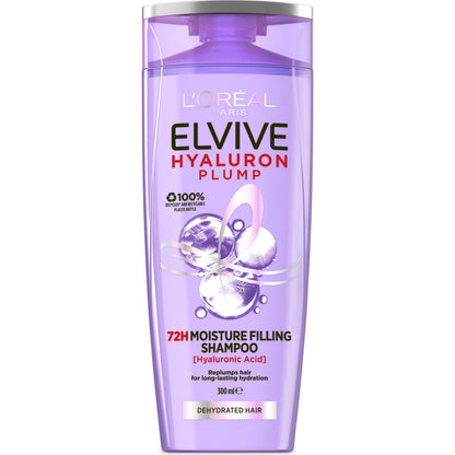 L'oreal Paris Elvive Hyaluron Plump Moisture Filling Shampoo 300ml