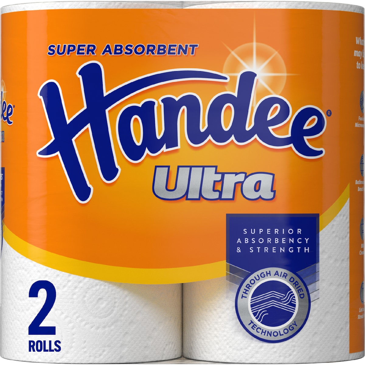 Handee Ultra White Paper Towel 2 X 60 Pack