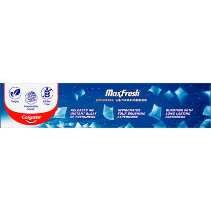 Colgate Max Fresh Toothpaste With Mini Breath Strips Cool Mint 115g